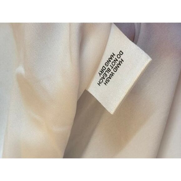 🎨 NWT Emily McCarthy Blue Polka Dot Long Sleeve Dress - Size S- gorgeous 🎨 - Picture 13 of 14